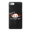 August Peeking Out Baby Boy iPhone 7 Case