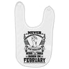 Never Underestimate Dog Rescuer Who Was Born February Baby Bibs