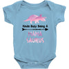 cool mama saurus Baby Bodysuit