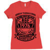 Things Better 1976 Age Approach Magnificent Ladies Fitted T-Shirt