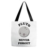 pluto never forget Tote Bags