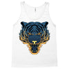 tiger fire Tank Top