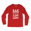 Be A Super Hero For Animals Go Vegan! Long Sleeve Shirts