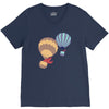 hot bear balloon V-Neck Tee