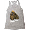 bear khabib Racerback Tank