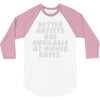 freelance artist advertising 3/4 Sleeve Shirt