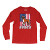 usa boxer flag Long Sleeve Shirts