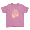 Never Give Up Uterine Cancer Awareness Youth Tee