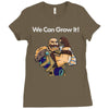 we can grow it! Ladies Fitted T-Shirt