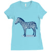 caged Ladies Fitted T-Shirt