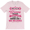 They Call Me Granny Partner In Crime Funny T-Shirt