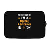 dental assistant halloween Laptop sleeve