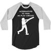 alternatives to war play cricket batting anti war stencil tour 3/4 Sleeve Shirt