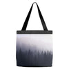 Smoking Forest Tote Bags