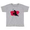 Wolf And Lady Toddler T-shirt