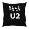 u2 band Throw Pillow