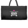 Worlds Best Aunt Ever Weekender Totes