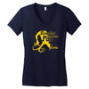 blondes have more fun and more stds Women's V-Neck T-Shirt