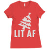 lit af Ladies Fitted T-Shirt