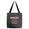 entropy Tote Bags