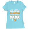 most people call me a mechanic Ladies Fitted T-Shirt