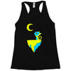 moon cat Racerback Tank