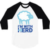 i m with herd 3/4 Sleeve Shirt