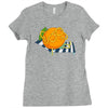 orange juice Ladies Fitted T-Shirt