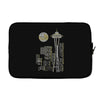 seattle skyline Laptop sleeve