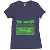delorean trail Ladies Fitted T-Shirt