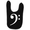 bass clef hat Baby Bibs