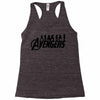 Avengers Silhouette Racerback Tank