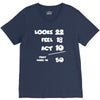 looks feel act 50 V-Neck Tee