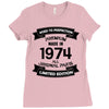 Premium Vintage 1974 Ladies Fitted T-Shirt