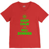 keep calm and kill zombies V-Neck Tee