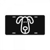 dog (2) License Plate