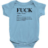 Fuck verb Infant Clothing