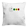 apple mac man Throw Pillow
