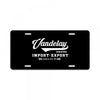 Vandelay industries import Export Original Size 89 License Plate