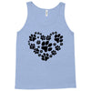 cat love paw Tank Top