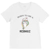 Born To Be A Unicorn! V-Neck Tee