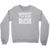 blues rules Crewneck Sweatshirt