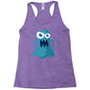 angry monster Racerback Tank