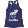 Alaska Deer Rudolph Racerback Tank
