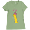 homer donuts Ladies Fitted T-Shirt