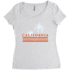 California Women's Triblend Scoop T-shirt