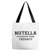 Nutella Is Cheaper Than Therapy Tote Bags