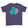 t rex skipped too many arm days Youth Tee