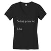 nobody Women's V-Neck T-Shirt