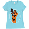 bang 01 Ladies Fitted T-Shirt